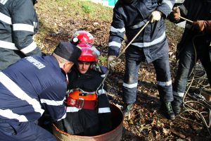 Reading fire with Vatra Dornei’s firefighters